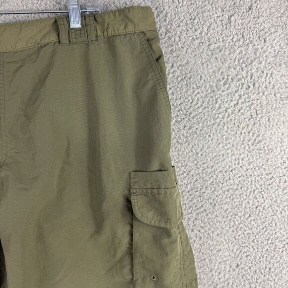 Magellan Convertible Pants Mens 2XL Green Outdoor Fishing Water Repel Hike 40x31 - Picture 5 of 15